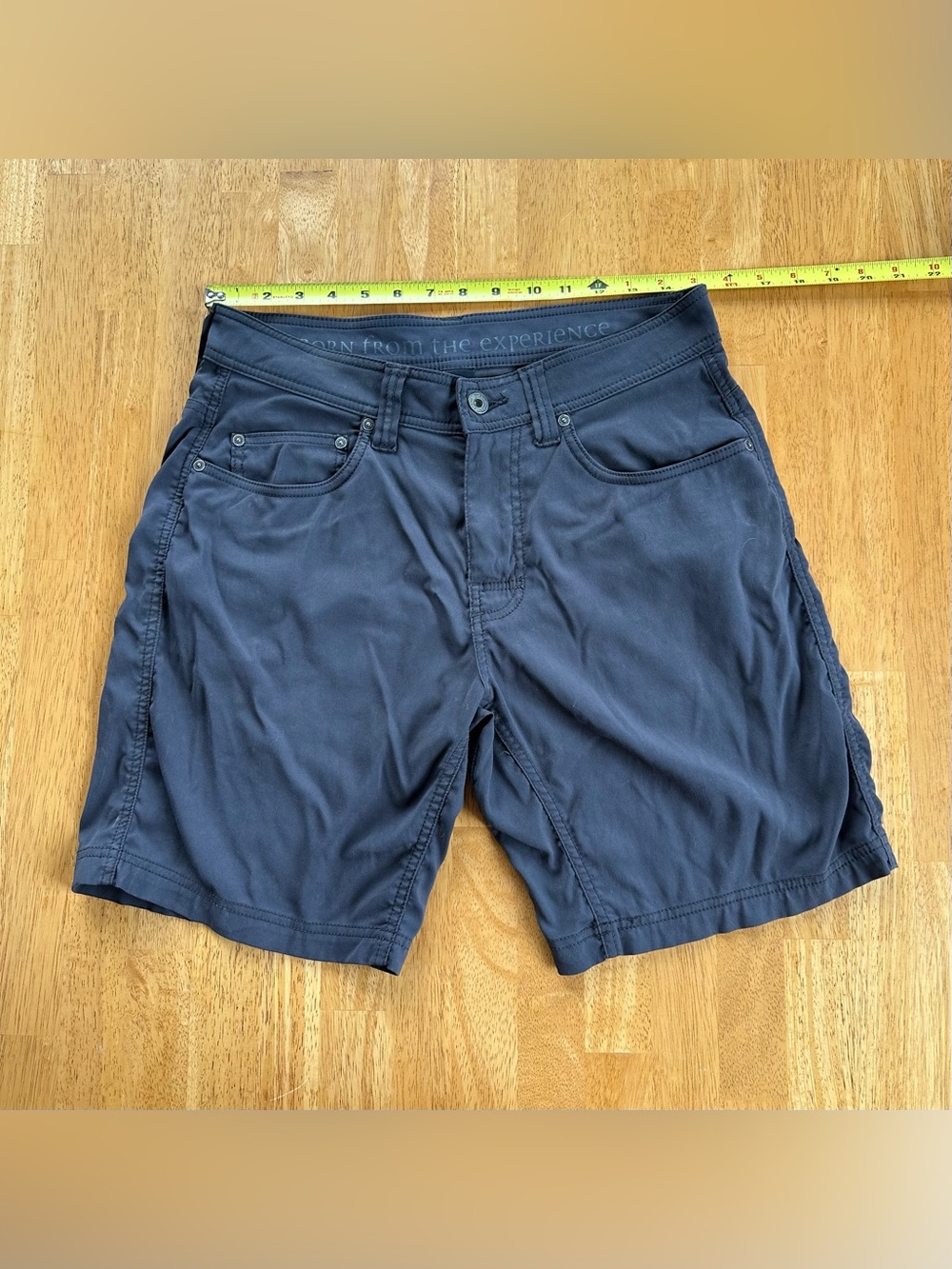 Prana Men's Deep Blue Outdoor Performance Shorts